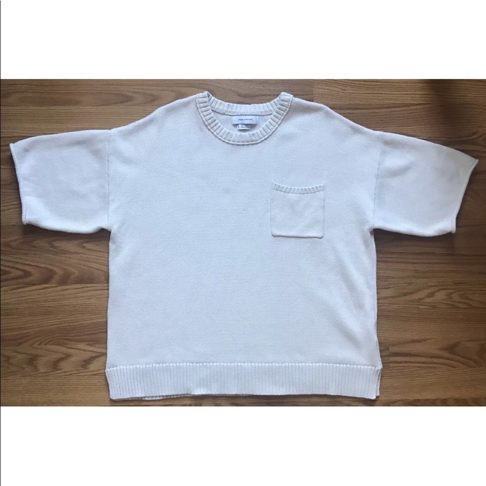 URBAN OUTFITTERS SHORT SLEEVE SWEATER
